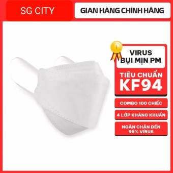 Khẩu trang y tế 4D KF94 chống bụi mịn kháng khuẩn hàng cao cấp SG CITY