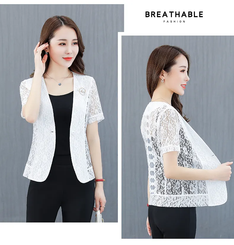short sleeve cardigans for summer plus size