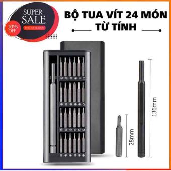 Bộ tua vít đa năng mini 24 đầu nhỏ tháo vặn mọi thứ, tô vít từ tính đa năng tiện dụng