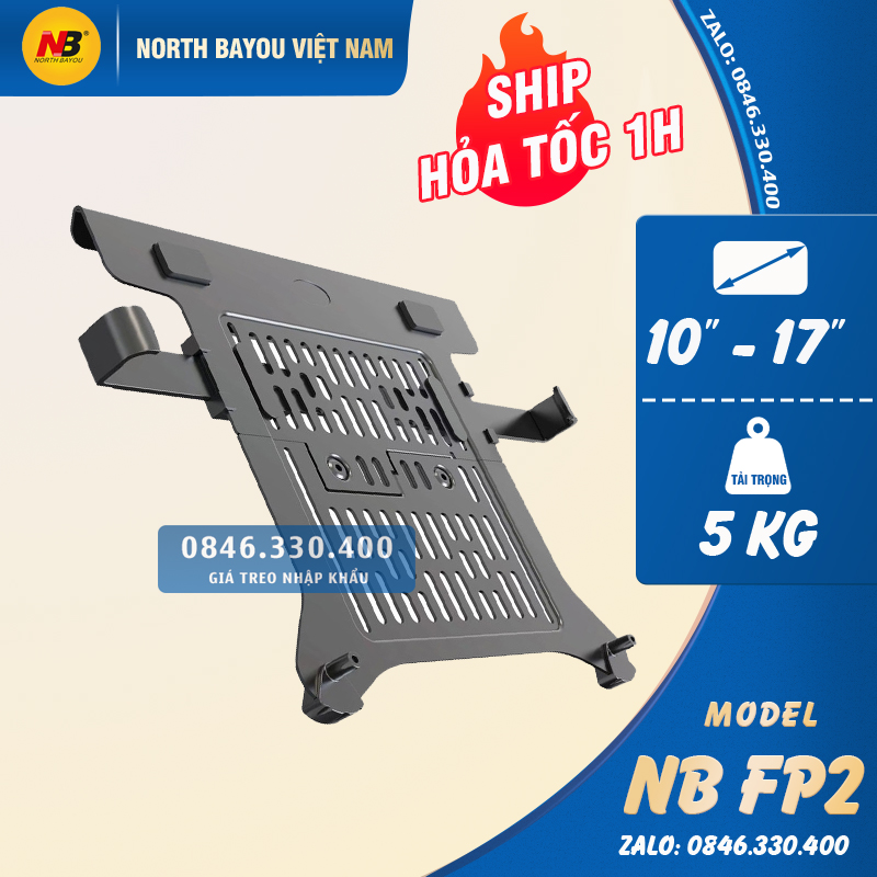 North bayou nb fp2 - giá đỡ kẹp laptop, máy tính bảng, ipad