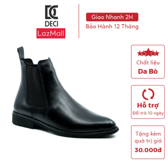 Giày chelsea boot DECI bốt da bò 100%
