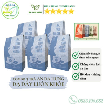 Trà Túi Lọc, Trà Dạ Dày An Dạ Hưng - Hết Đau Dạ Dày, Bao Tử, Viêm Loét Dạ Dày Tá Tràng