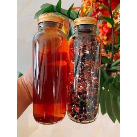 Trà Gạo Lứt Huyết Rồng, trà gạo lứt ĐẬU ĐEN LÒNG XANH và ĐẬU ĐỎ Giảm Cân và Thanh Lọc Cơ Thể - 1KG