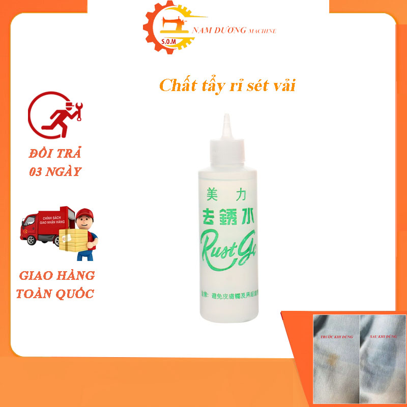 Tẩy Sét Vết Ố trên vải > Chai tẩy rỉ sét > sử dụng tẩy vết rỉ sét trên vải quần áo >