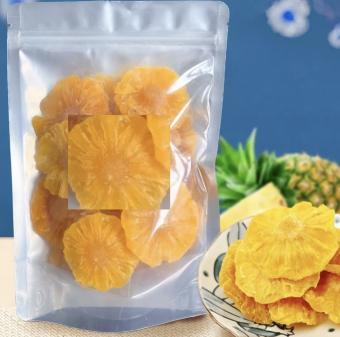 500gr Thơm Sấy Muối Ớt, Dứa Sấy Dẻo Không Đường Hàng Ngon Loại 1