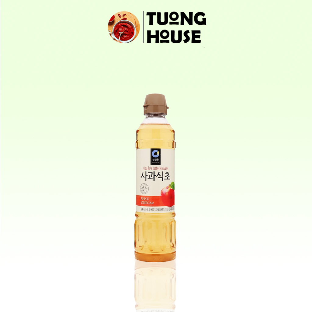 Dấm táo daesang apple vinegar - chai 500ml thơm ngon