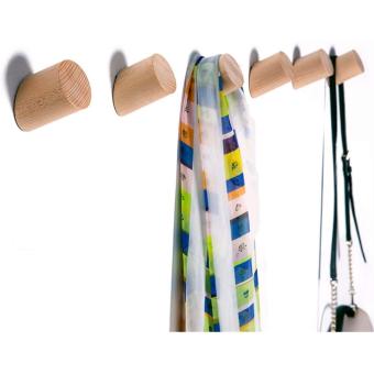 Móc Treo Tường Chịu Lực Đa Năng Vivudecor - Móc Gỗ Treo Quần Áo Gắn Tường Siêu Tiện Lợi Dùng Trang Trí Nhà Cửa  và Văn Phòng Làm Việc, Móc Treo Tường Chịu Lực Dễ Dàng Lắp Đặt, Bền Bỉ Theo Thời Gian