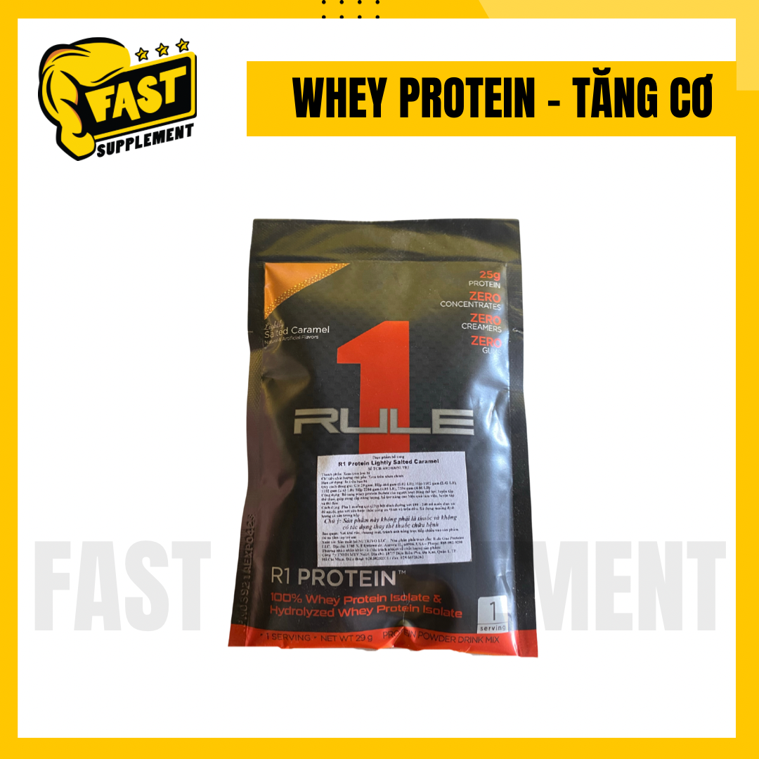 Sample Whey rule 1 protein gói dùng thử
