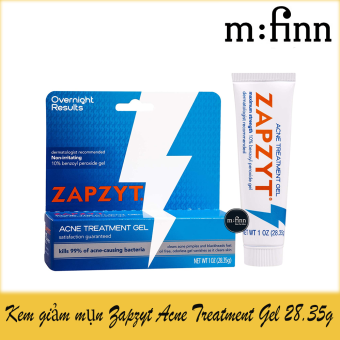 Kem giảm Mụn Zapzyt Maximum Strength 10% Benzoyl Peroxide Acne Treatment Gel