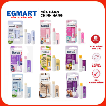 Son Dưỡng Môi Balea -Không Màu - Chiếc Xuất Thiên Nhiên - Hương Thơm Dịu Nhẹ - Hàng Nội Địa Đức