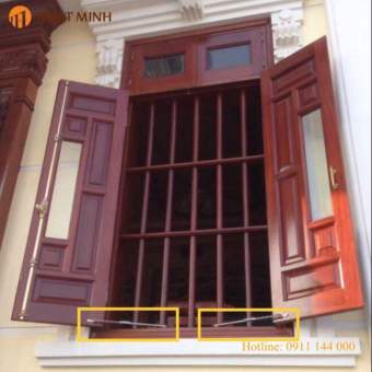 Set 2 chiếc chống cửa sổ thông minh chất liệu inox 304