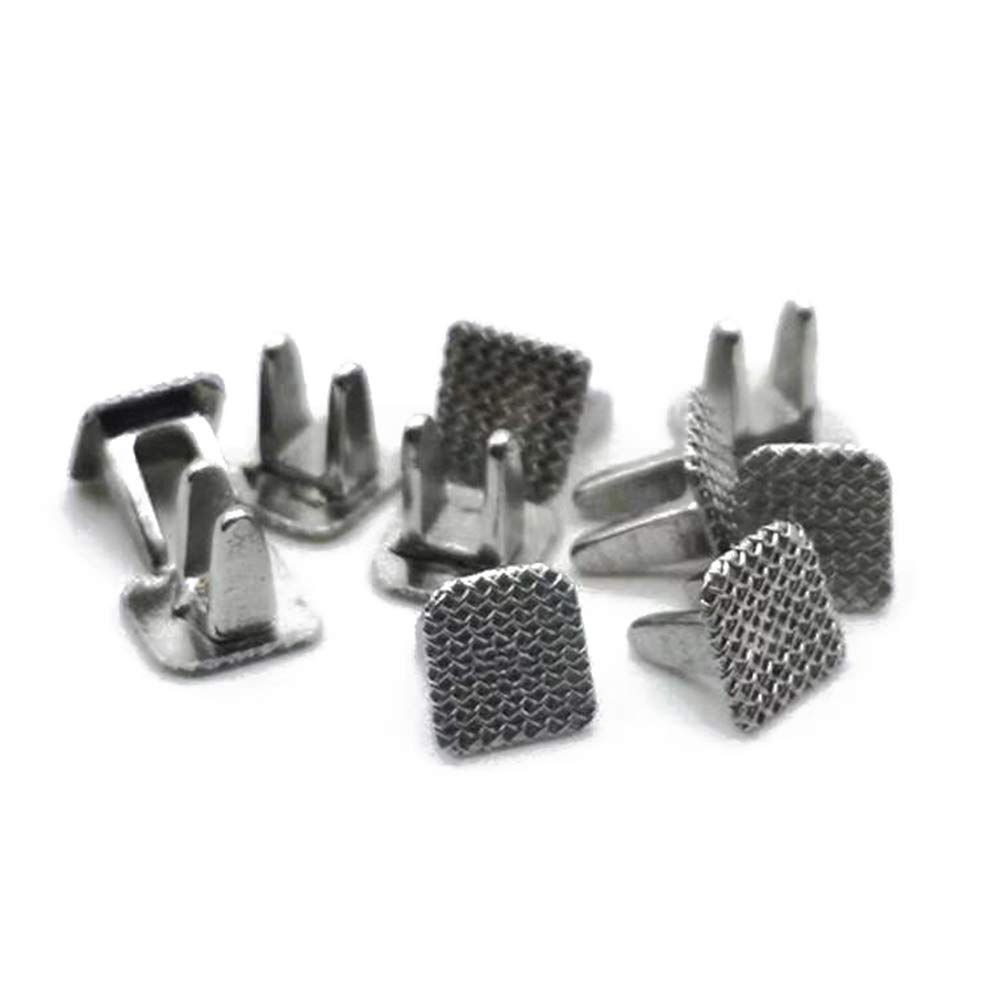 10 cái/gói dụng cụ giữ lưỡi chỉnh nha nha khoa dụng cụ tạo lưỡi cong dụng cụ tạo lưỡi đôi cánh bản lề có thể tháo rời đế lưới
