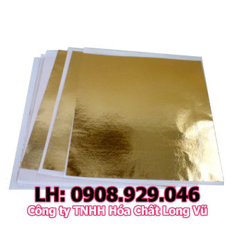 100 Lá Vàng 24K Nhật Bản - Chuyên Dát Vàng - Phào chỉ PU