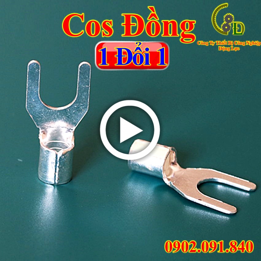 Đầu cos dây điện chữ Y trần SNB 3.5 100cái, cốt chỉa càng cua bấm dây 2.5mm 4mm, cosse (cót) U V bằng đồng, đầu nối điện loại Wire/Cable-To-Board Connectors