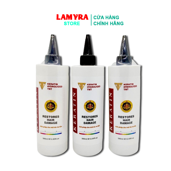 Kem ủ tóc keratin tnt 380ml siêu phục hồi tóc hàng công ty lamyra