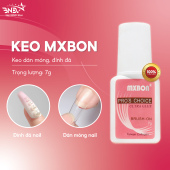 Keo Mxbon - Keo dán móng giả Mxbon  (7g) nailbnd