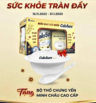 [Quét Mã QR - TL Đổi Quà] [Kèm Quà Tặng] Sữa Bột Calosure Gold Ít Đường 900g.