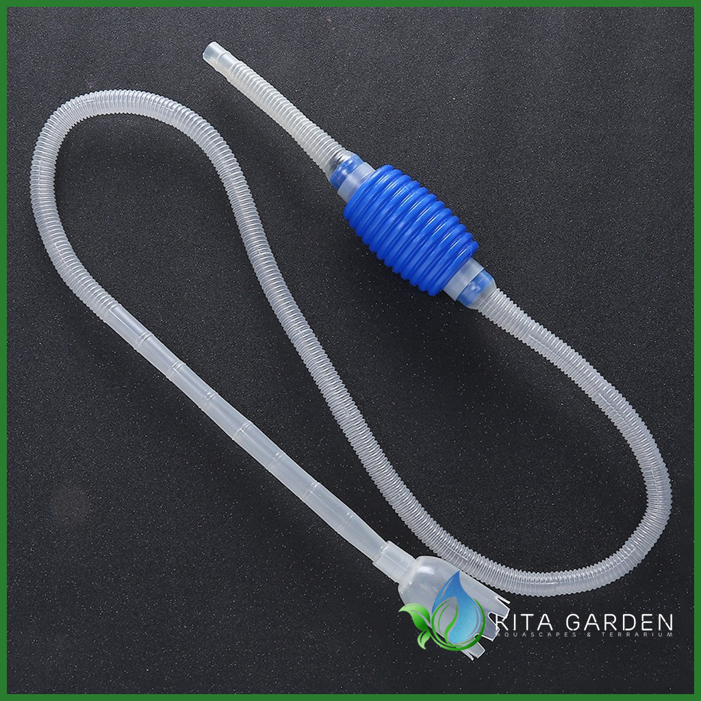 Bóp hút thay nước hồ cá - dụng cụ vệ sinh bể cá