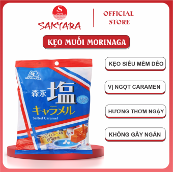 ) Kẹo Caramen Muối Morinaga gói 83g Nhật Bản kẹo dẻo siêu ngon