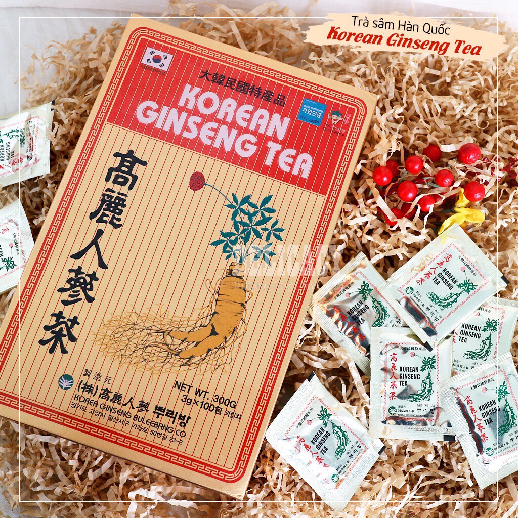 Trà Hồng sâm Hàn Quốc Buleebang - Nhân Sâm Maximas