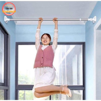 Thanh Treo Quần Áo, Thanh Treo Rèm Đa Năng Thông Minh tiện lợi Không Cần Khoan Đục Tường