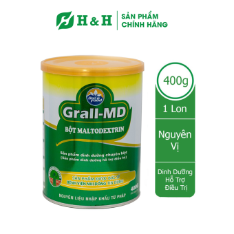 Bột Maltodextrin Grall – MD - Dinh dưỡng chuyên biệt CHO TRẺ SUY DINH DƯỠNG, BỔ SUNG NĂNG LƯỢNG Ở NGƯỜI LỚN