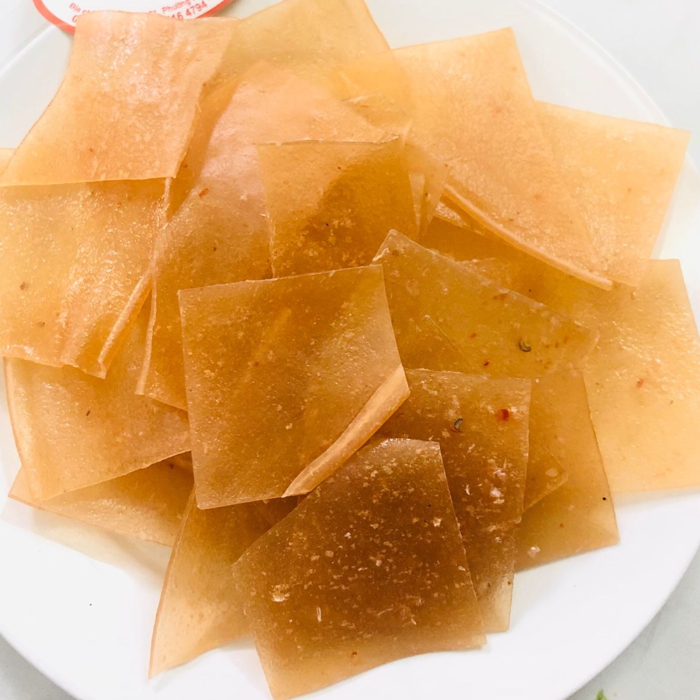 500g bánh phồng vị tôm Cà Mau miếng vuông