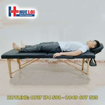 Giường gấp gọn thông minh chân gỗ