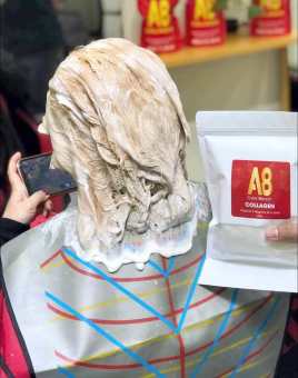 Bột tẩy tóc cao cấp A8 collagen hàng chuẩn công ty