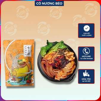 Bún ốc Liễu Châu Lý Tử Thất gói 340gr đầy đủ gia vị đi kèm - Đồ ăn vặt Cô Nương Béo