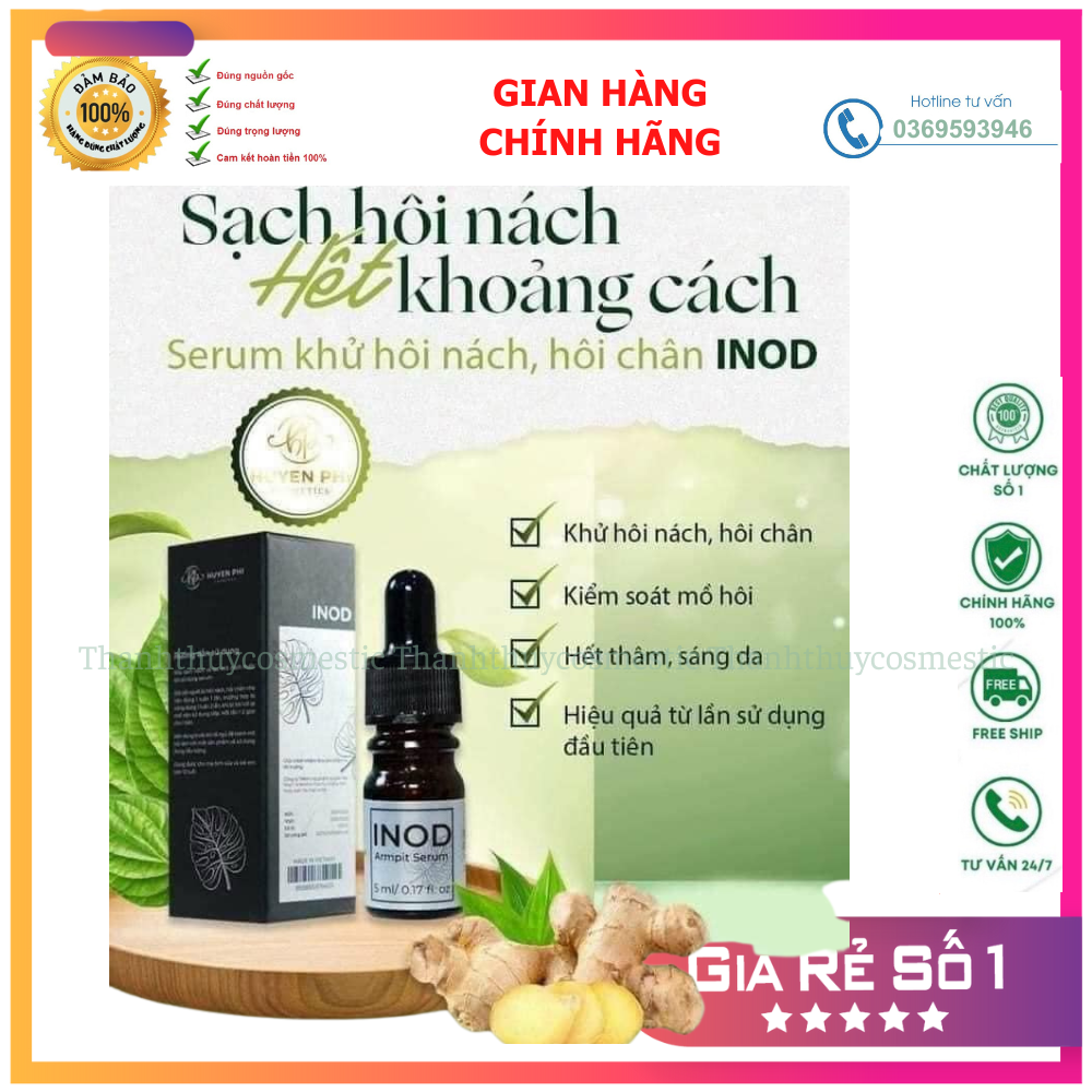 Serum hôi nách INOD Huyền Phi khử hôi nách hôi chân