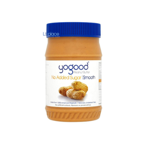 Bơ Lạc Mịn Không Thêm Đường hiệu Yogood   453g