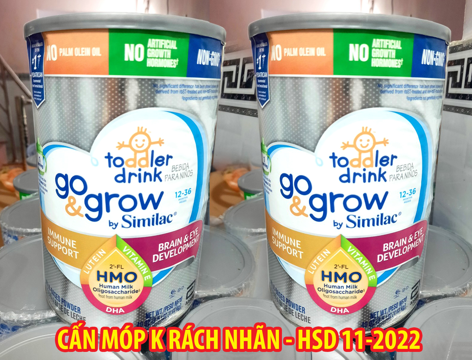 Combo 2 lon similac go & grow hmo 1.13kg
