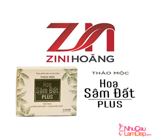 Giảm cân Hoa Sâm Đất Plus Dành Cho Người Cơ Địa Béo Lâu Năm