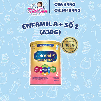 Sữa bột Enfamil A+ HMO số 2 (830g)