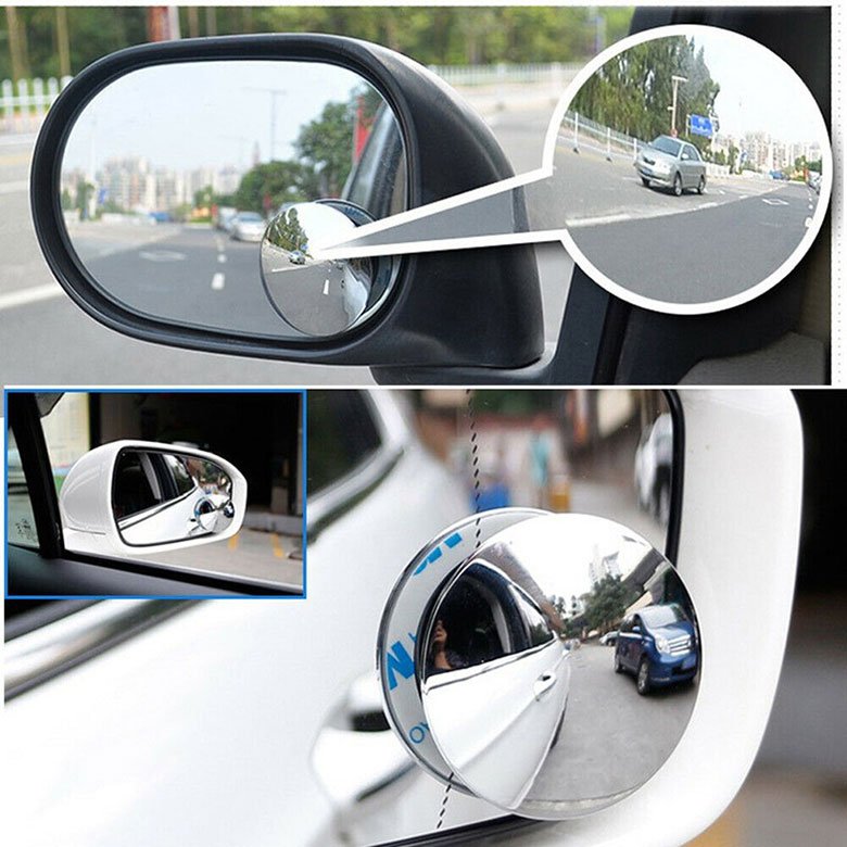 Gương cầu lồi mở rộng góc nhìn, chống điểm mù cho xe hơi