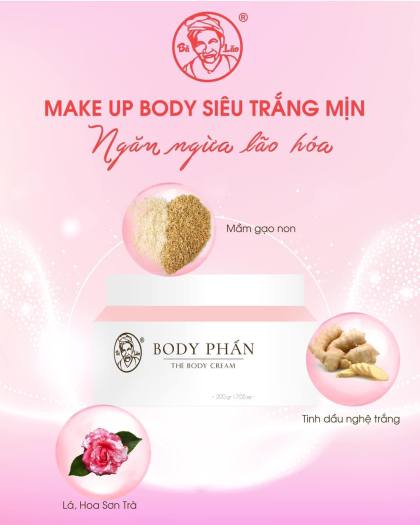 KEM BODY PHẤN BÀ LÃO