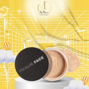 Phấn phủ FOCALLURE dạng bột kiềm dầu che phủ toàn diện 7g FA-15