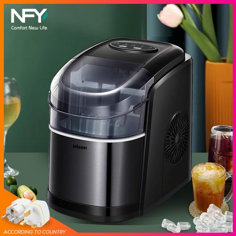 New version of the ice machine automatic cleaning quick ice making small ice machine Ice Makers ราคา 8,671 บาท*ส่งฟรี