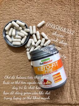 Keto Fit Fire Naturopathica Fatblaster 60 viên của Úc