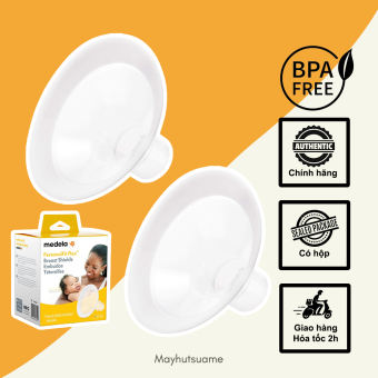 Bộ 2 Phễu Flex máy hút sữa Medela Flex vành mềm silicon - dùng cho máy hút sữa Medela Pump Freestyle Sonata Harmony Swing...
