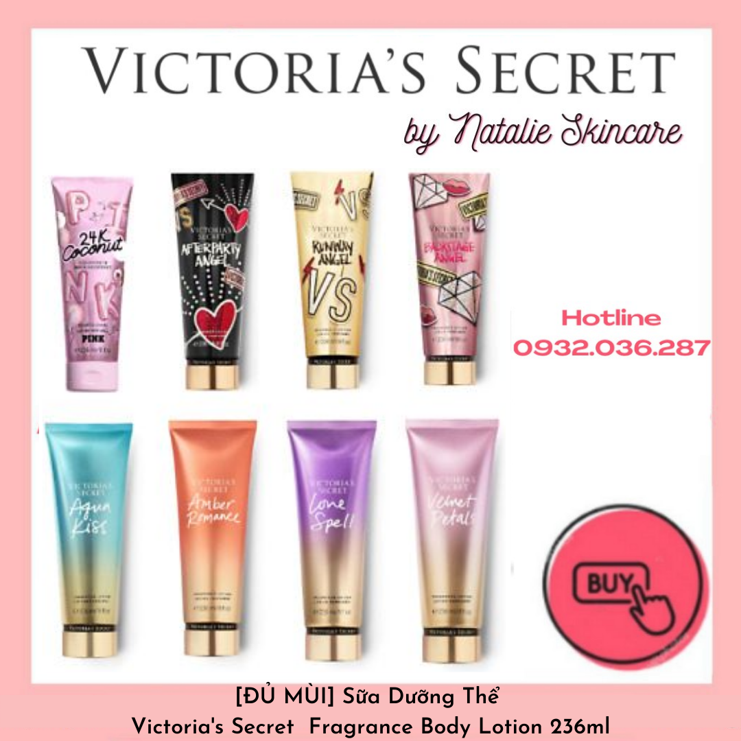 [ĐỦ MÙI] Sữa Dưỡng Thể Victoria's Secret  Fragrance Body Lotion 236ml