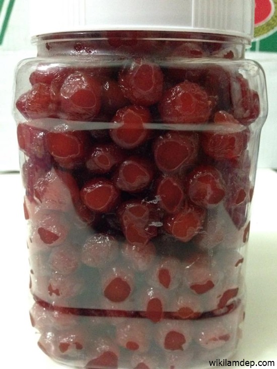 Mứt chùm ruột trái vừa ăn liền - ngon chua ngọt 500gr