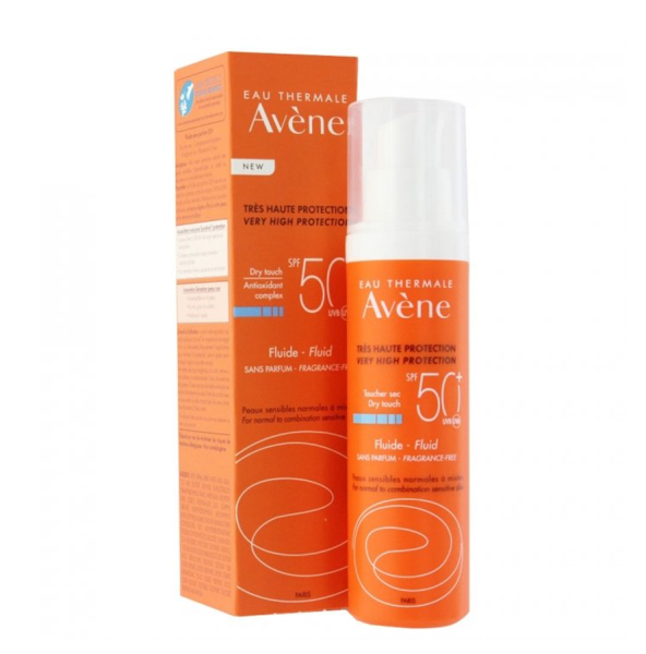Kem chống nắng avene fluid / cleanance spf50+ 50ml