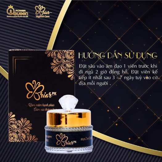 Viên đặt thảo mộc Briar HỘP 10 Viên - hàng chuẩn 1000%