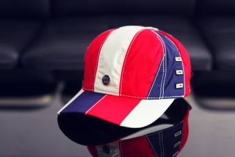 Mũ Lưỡi Trai Gc Vải Dù Cao Cấp /Nón Kết Dù Sọc 3 Màu  Xuất Khẩu .