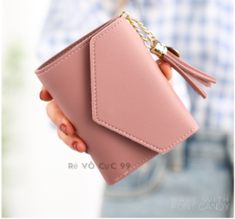 ví nữ nhỏ cầm tay đựng tiền, đựng thẻ. Bóp mini cầm tay xin xắn