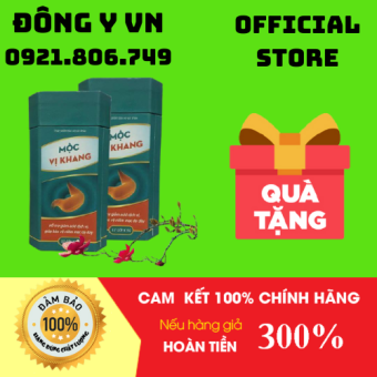 MỘC VỊ KHANG- Dạng Bột Pha- Hộp 15 góix5g- Ngăn và giảm lở loét dạ dày tá tràng trào ngược dạ dày đau dạ dày ợ chua Bảo vệ niêm mạc dạ dày giảm loét xung huyết dạ dày Tiêu diệt vi khuẩn Hp – Đông Y VN - YY1