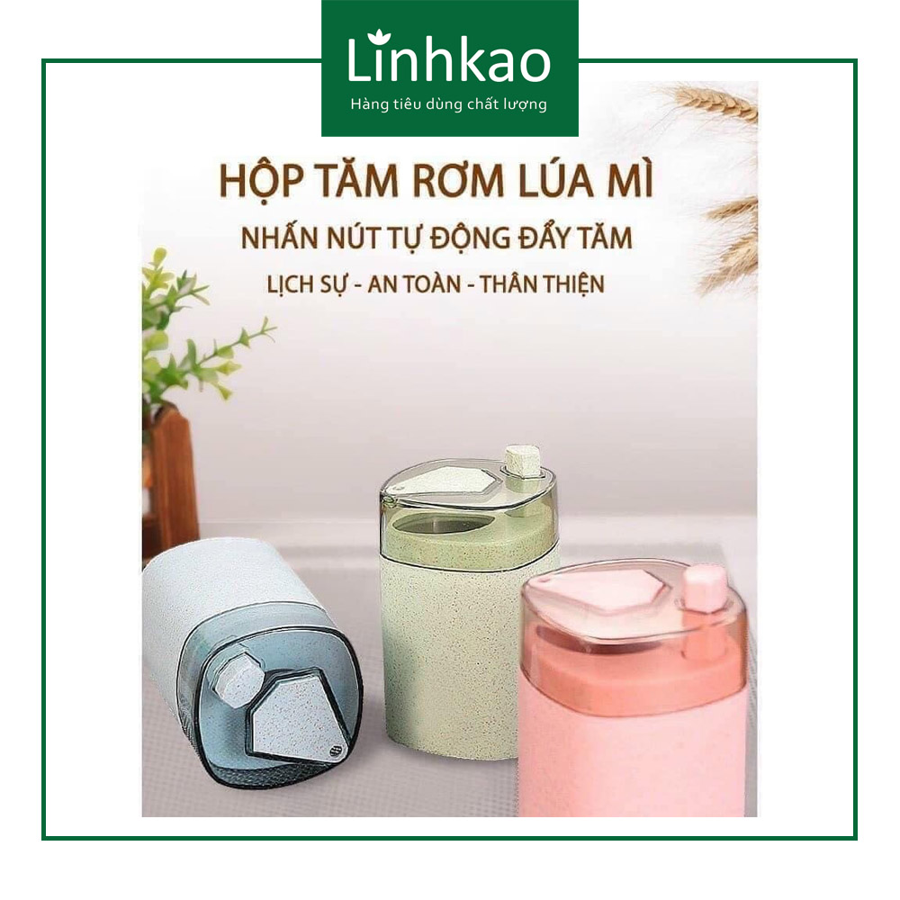Hộp đựng tăm lúa mạch tự động