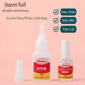 Keo bê tông nail, keo Waloc nail gắn móng chính hãng